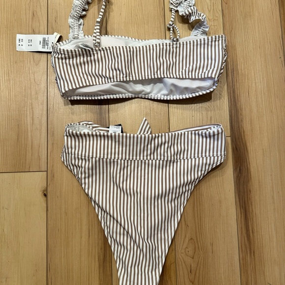 Abercrombie & Fitch Striped Bikini Set - Picture 2 of 4